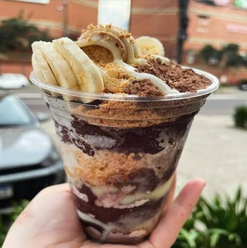 Açaí com Ovomaltine